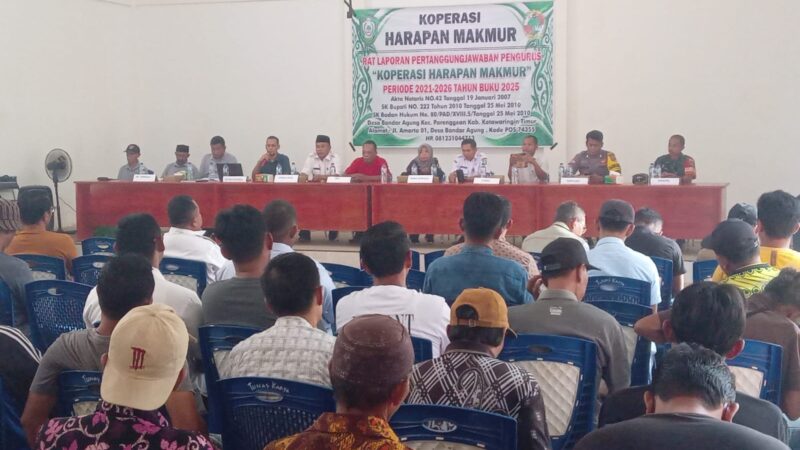Gedung Sanggar Budaya Jadi Saksi Suksesnya RAT Koperasi Harapan Makmur 2021–2026