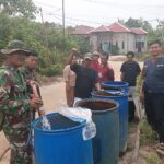 Sinergi Nyata untuk Warga, Kodim 1015/Sampit Bersama KNPI dan MPM Muhammadiyah Salurkan Air Bersih di Mentaya Hilir Selatan