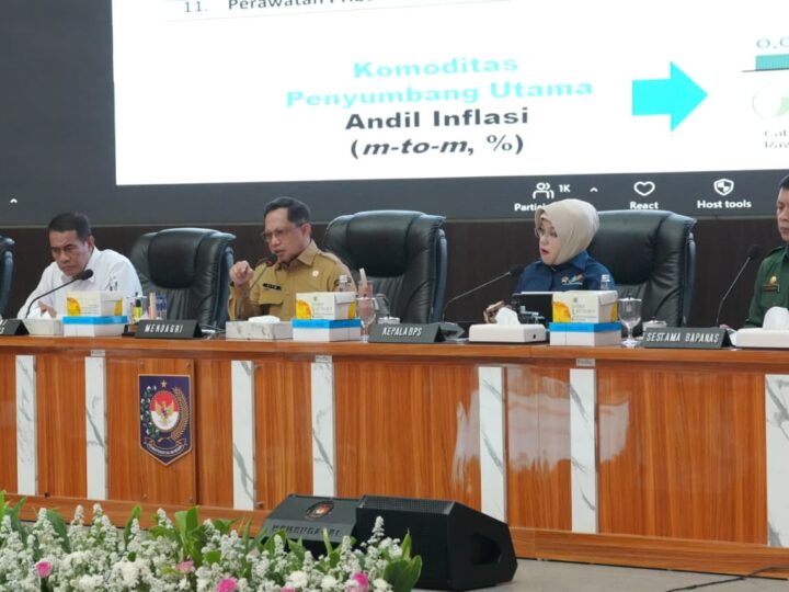 Angka Inflasi YoY 3,28 Persen, Mendagri Tito Dorong Pemda Perkuat Langkah Pengendalian