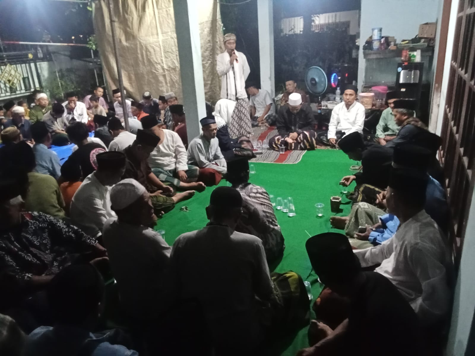 Tahlilan Hari ke-7 Almarhumah Ibu Nani Ahyani Binti H. Asid Berlangsung Khidmat