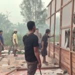 Meringankan Beban Warga, Sasaran Rumah Tidak Layak Huni Mulai Dibongkar Dalam Program TMMD