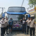 Ciptakan Sitkamtibmas Kondusif, Polsek Mauk Laksanakan Pengamanan Keberangkatan Suporter Persita vs Persija