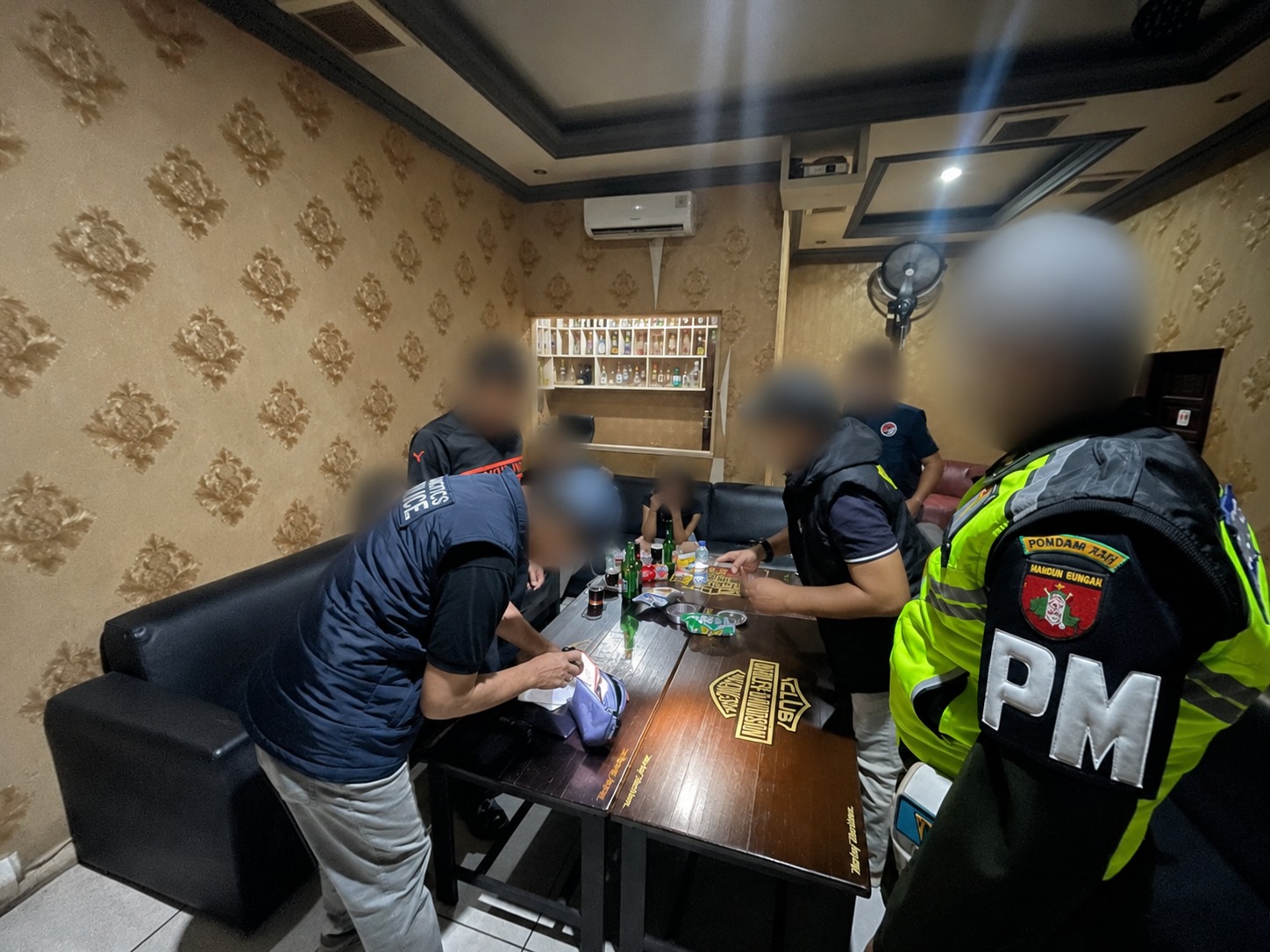 Polres Kotim Gelar Razia Gabungan Tempat Hiburan Malam, 9 Pengunjung Positif Narkotika