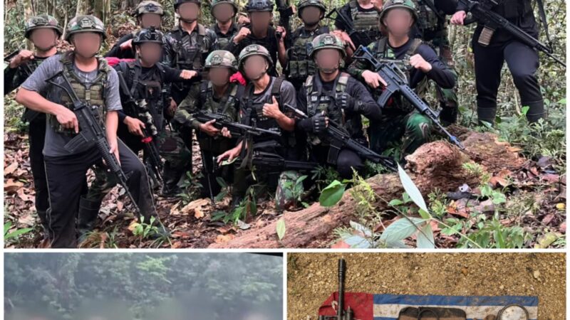 Operasi Gabungan Satgas TNI Berhasil Temukan Senjata K3 Daewoo di Sekitar Sungai Frambu di Wilayah Kamat Kabupaten Maybrat