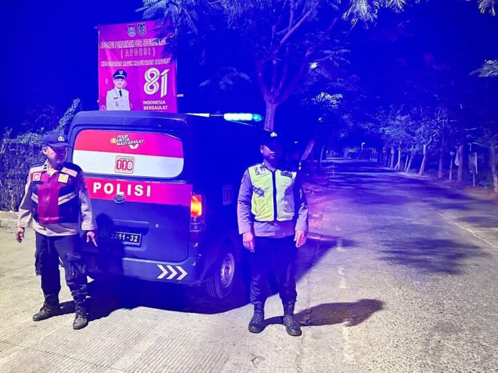 Polsek Mauk Gelar Patroli Mobile Antisipasi Balap Liar, Kepulangan Suporter Persita ,dan 3C