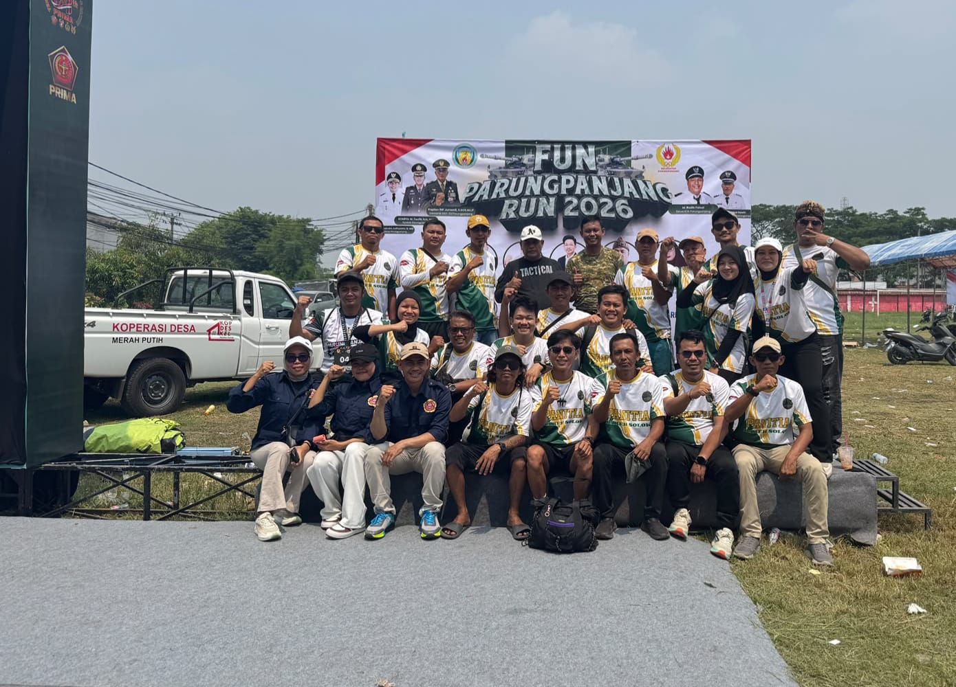 Peringati HUT ke-81 TNI, Sinergi Danramil Parungpanjang dan Ketua KOK Hadirkan Semarak Fun Run 5K untuk Masyarakat