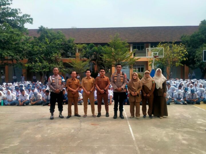 Cegah Kenakalan Remaja, Kapolsek Mauk Gelar Program Poldik di SMKN 5 Kabupaten Tangerang