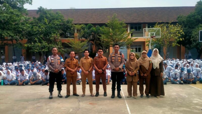 Cegah Kenakalan Remaja, Kapolsek Mauk Gelar Program Poldik di SMKN 5 Kabupaten Tangerang