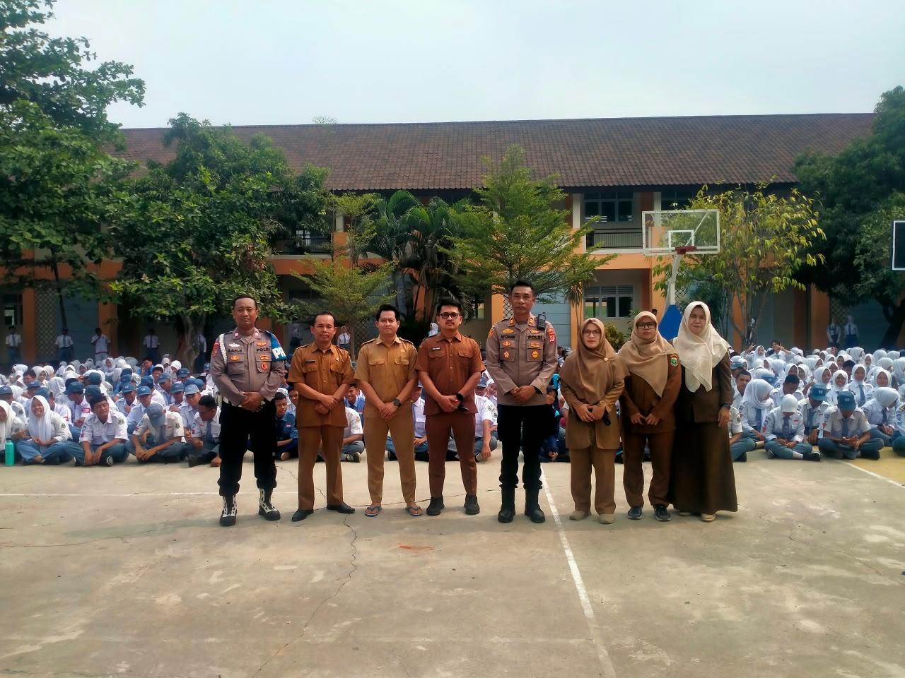 Cegah Kenakalan Remaja, Kapolsek Mauk Gelar Program Poldik di SMKN 5 Kabupaten Tangerang