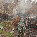 Tim Standby On Call Kodim 1015/Sampit Terus Laksanakan Pembasahan