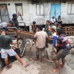 Kodim 0205/TK Bangun Jembatan Beton Pernantin, Progres Capai 38 Persen