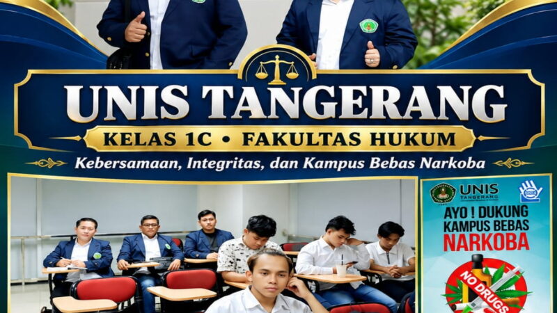 ​Ayo Dukung Kampus Bebas Narkoba! Langkah Tegas Unis Tangerang Lindungi Masa Depan Mahasiswa