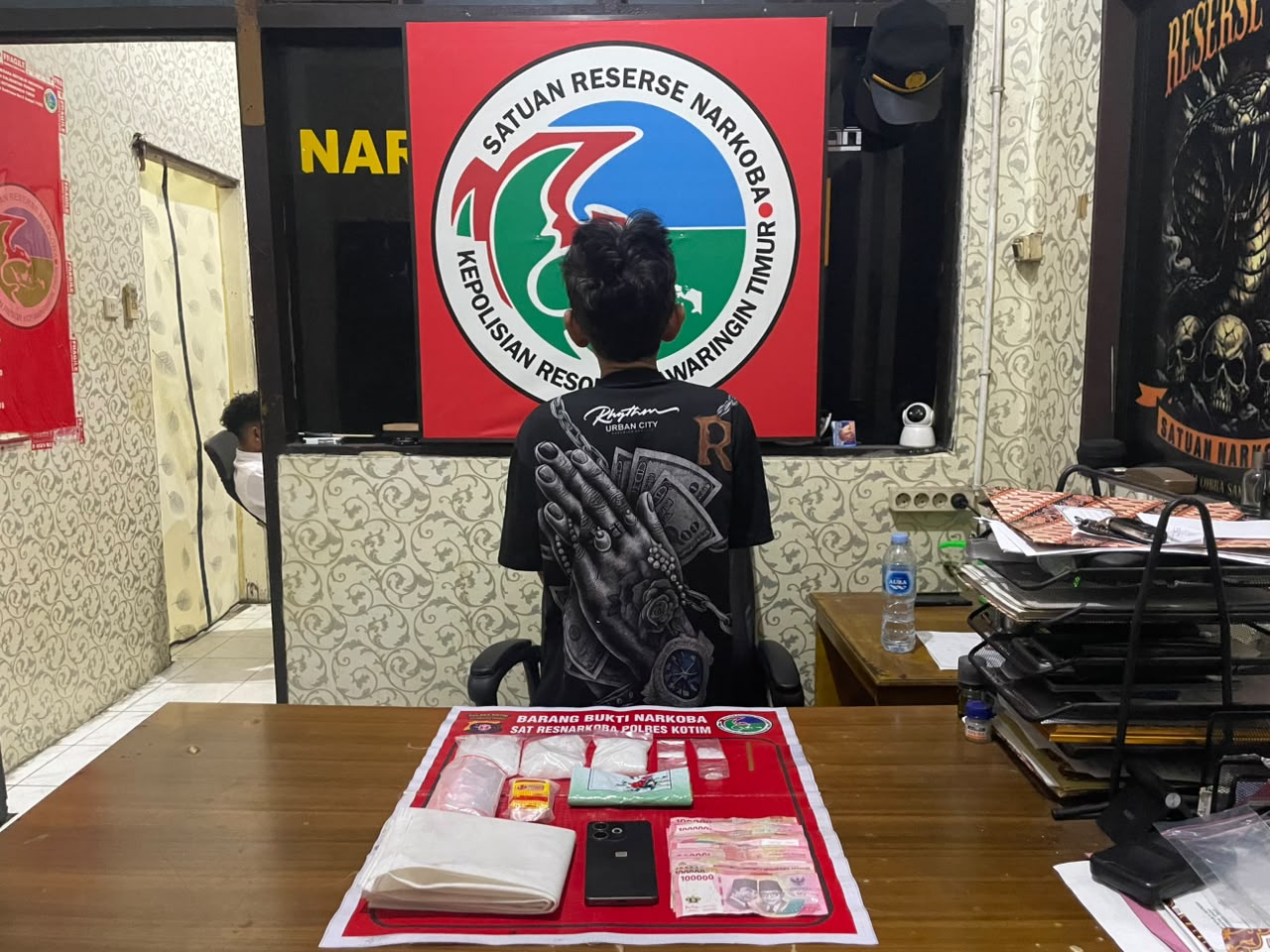 Satresnarkoba Polres Kotim Bekuk Pengedar, Ratusan Gram Sabu Disembunyikan di Bawah Kasur