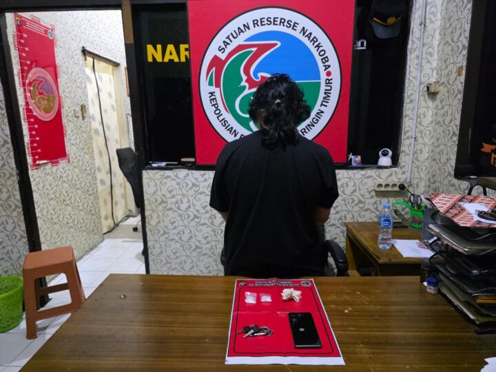 Satresnarkoba Polres Kotim Bekuk Terduga Bandar Sabu, 10,18 Gram Barang Bukti Disita