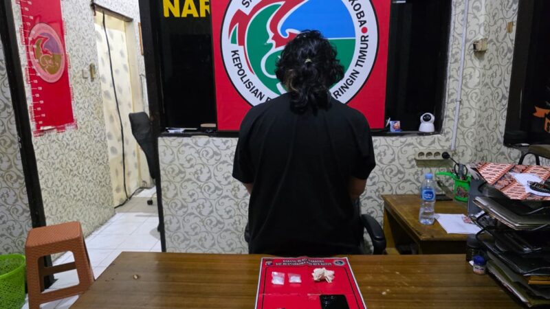 Satresnarkoba Polres Kotim Bekuk Terduga Bandar Sabu, 10,18 Gram Barang Bukti Disita