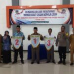 Cegah Gesekan Antarpendukung, Pilkades Kemuning Kecamatan Tegalombo Pacitan Diawali Pengundian Nomor Urut dan Deklarasi Damai