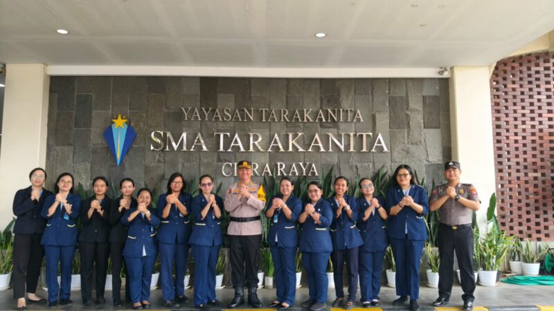Wakapolresta Tangerang di SMA Tarakanita: Pelajar Diminta Jauhi Gangster, Narkoba, dan Cyberbullying