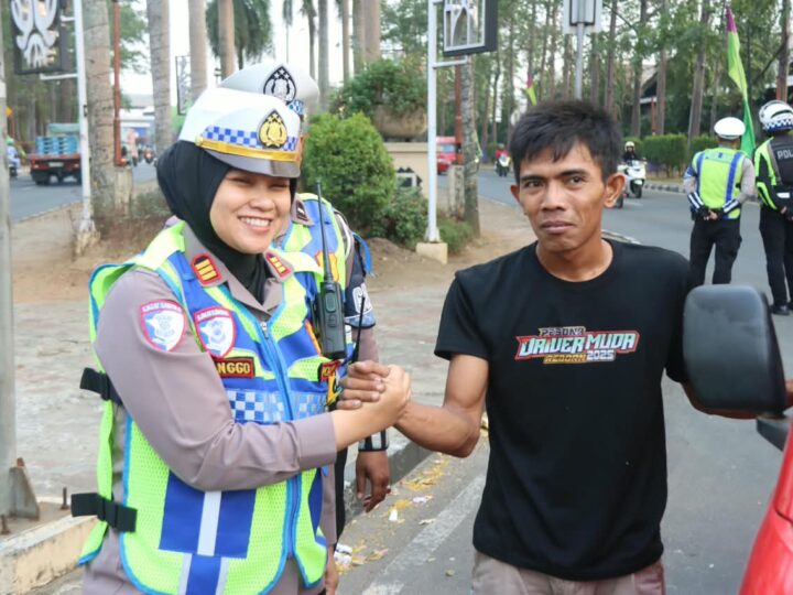 Hari Kedua Operasi Patuh Maung 2026, Polresta Tangerang Gencarkan Sosialisasi Tertib Berlalu Lintas