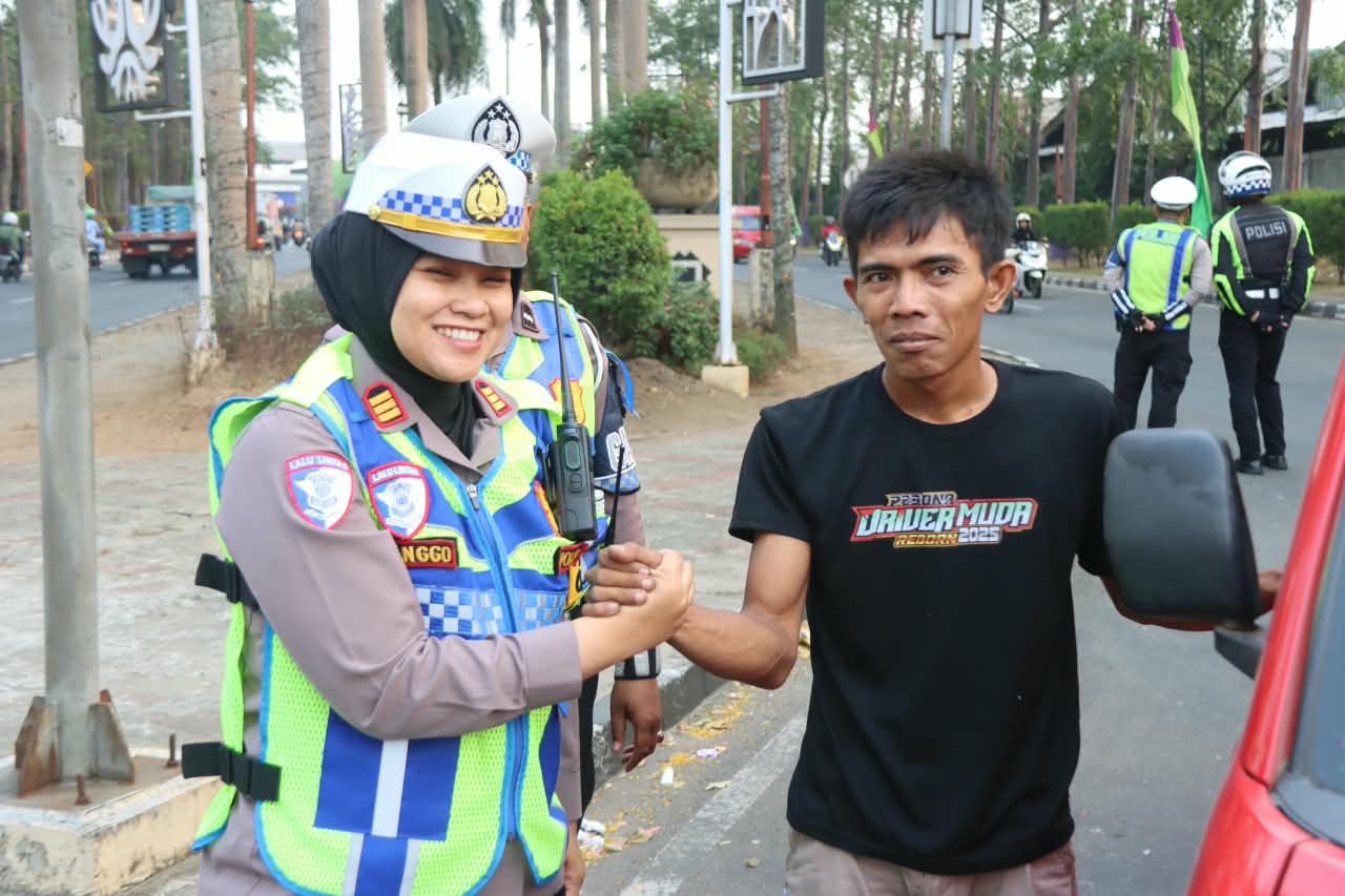 Hari Kedua Operasi Patuh Maung 2026, Polresta Tangerang Gencarkan Sosialisasi Tertib Berlalu Lintas