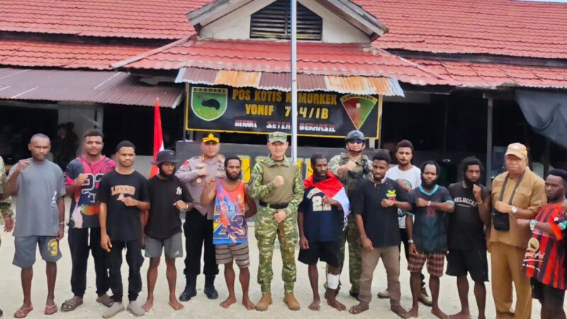 11 Anggota KKB Sorong Raya Kembali ke NKRI, Ucapkan Ikrar Setia di Maybrat