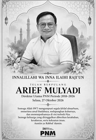 Arief Mulyadi Meninggal Dunia, PNM Sampaikan Duka Cita