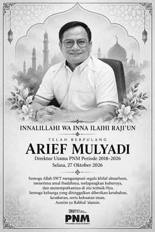 Arief Mulyadi Meninggal Dunia, PNM Sampaikan Duka Cita