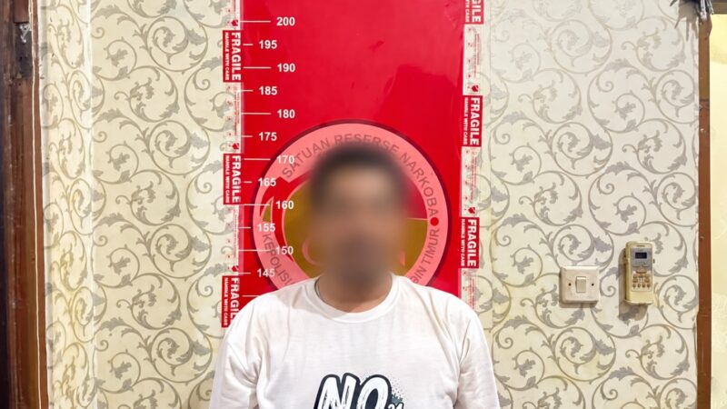 Polisi Bongkar Peredaran Sabu dan Ekstasi di Sampit, Pria 34 Tahun Dicokok di Teras Rumah