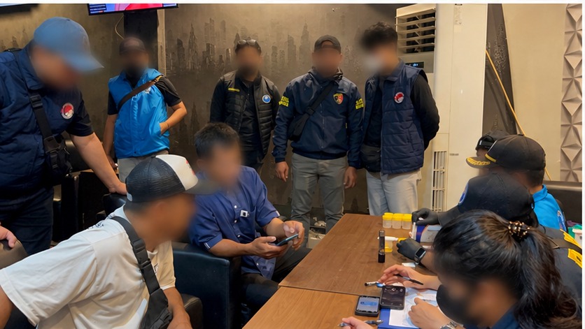 Polres Kotim dan Instansi Terkait Gelar Razia Gabungan THM, Empat Pengunjung Positif Narkoba