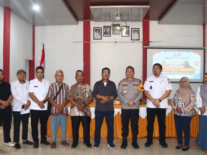 Pererat Sinergi dan Jaga Kamtibmas, Kapolres Kotim Gelar Silaturahmi Bersama Warga Baamang Barat