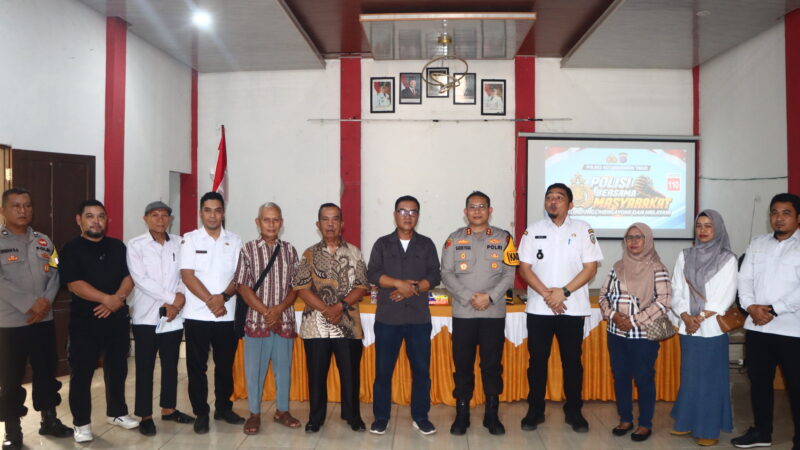 Pererat Sinergi dan Jaga Kamtibmas, Kapolres Kotim Gelar Silaturahmi Bersama Warga Baamang Barat