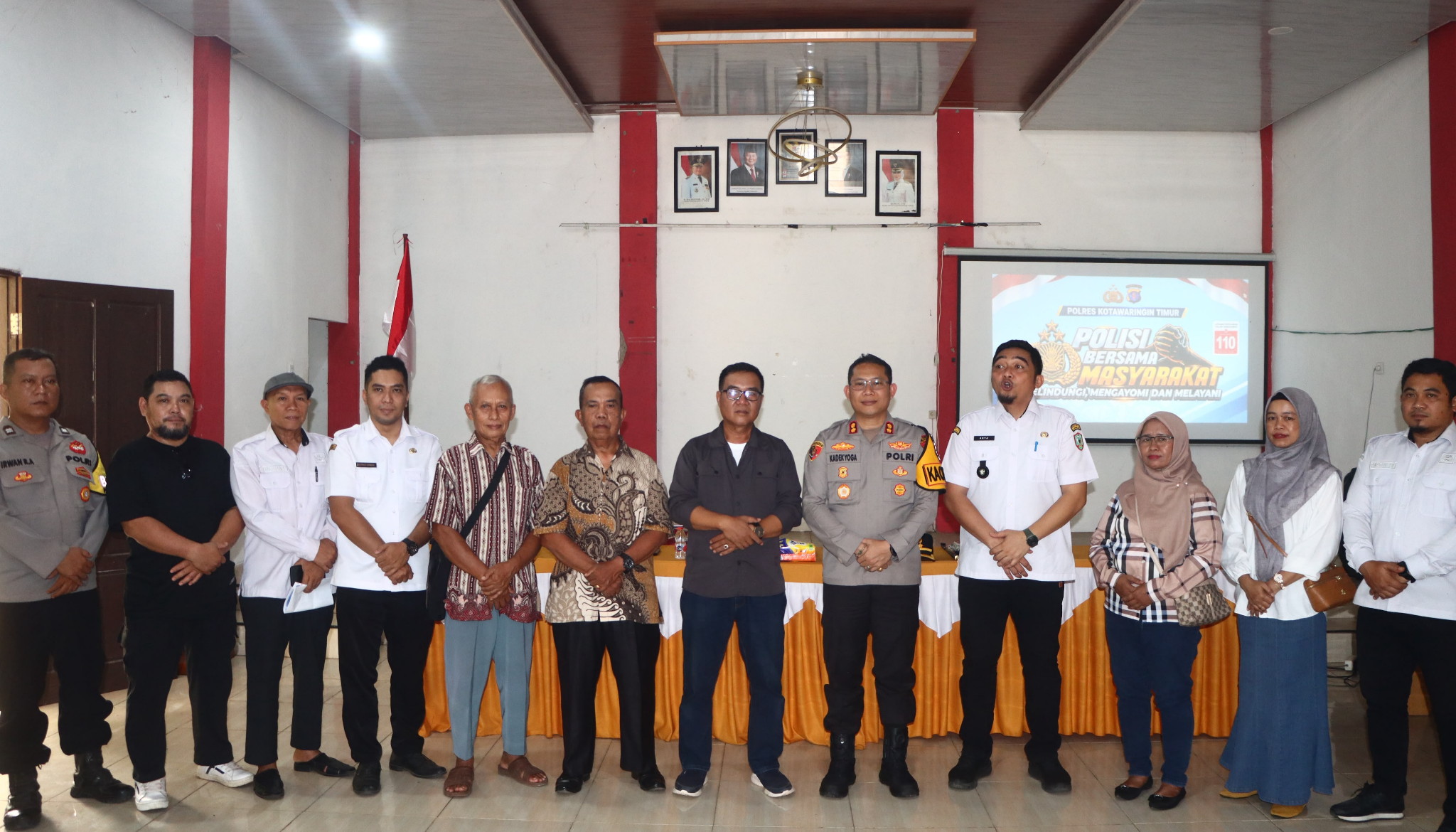 Pererat Sinergi dan Jaga Kamtibmas, Kapolres Kotim Gelar Silaturahmi Bersama Warga Baamang Barat