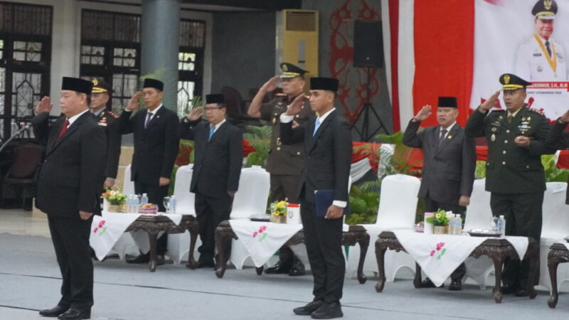 Komandan Kodim 1015/Sampit Hadiri Upacara Peringatan Hari Sumpah Pemuda ke-98 Tahun 2026 di Kotim