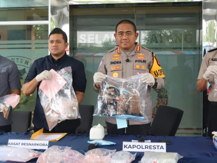 Polresta Tangerang Bongkar Tiga Lokasi Produksi Narkotika Sintetis