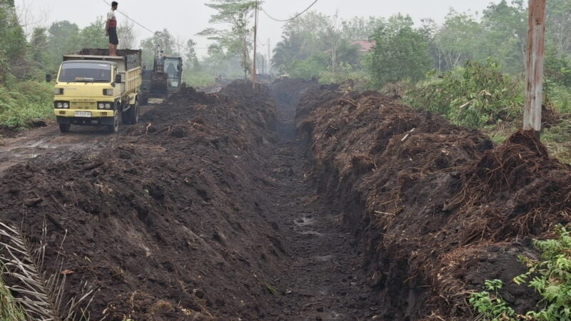 Agar Bermanfaat bagi Warga, Satgas TMMD Kodim 1016/Plk Kebut Pembangunan Drainase