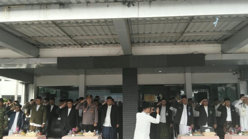 UPACARA MEMPERINGATI HARI SANTRI TAHUN 2026 DILAKSANAKAN DI HALAMAN PEMKAB MUARA ENIM