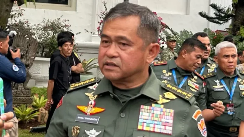 Rumah Dinas TNI AD Jadi Tempat Judol, KSAD Jenderal TNI Maruli Simanjuntak: Ini Sangat Memalukan..!