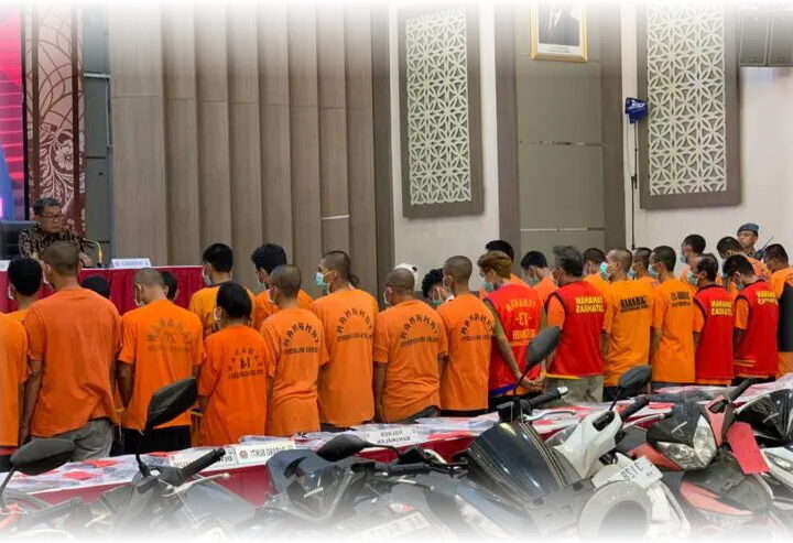 Dalam Waktu 12 Hari Penindakan, Polda Jatim Amankan 1.212 Orang Terkait Kasus Curas-Curanmor