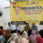 KAPOLSEK TIGARAKSA HADIRI SILATURAHMI DAN KUNJUNGAN KERJA ANGGOTA DPR RI H. ANDI ACHMAD DARA DI KELURAHAN KADUAGUNG